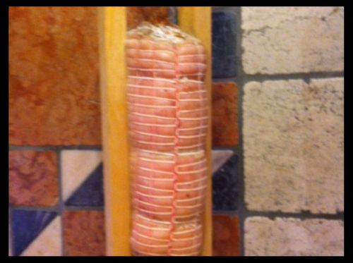Pancetta steccata